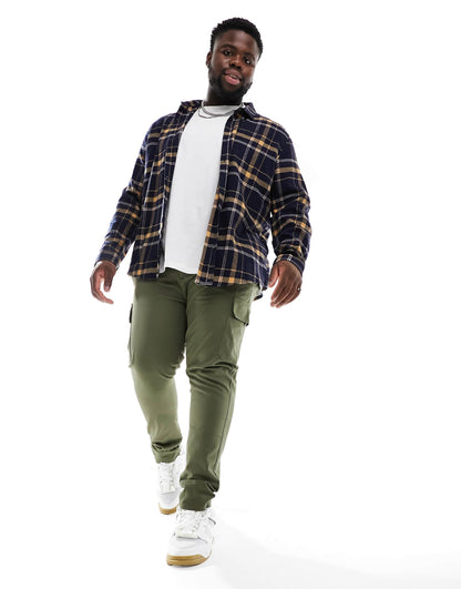 Skinny Cargo Trousers