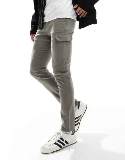 Skinny Cargo Trousers
