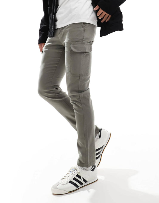 Skinny Cargo Trousers