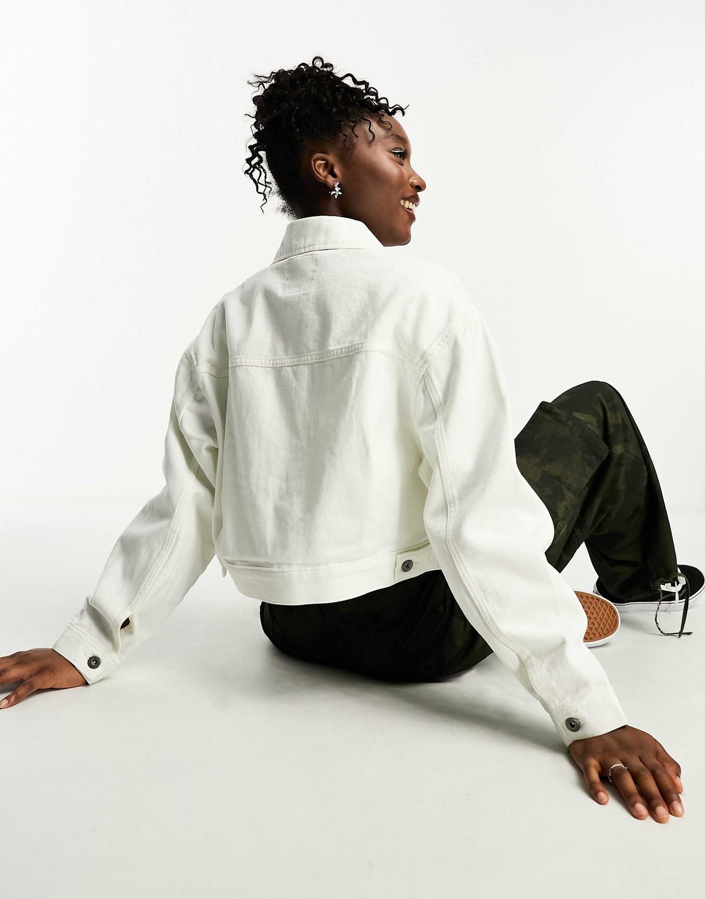 Raynes Cropped Trucker Jacket