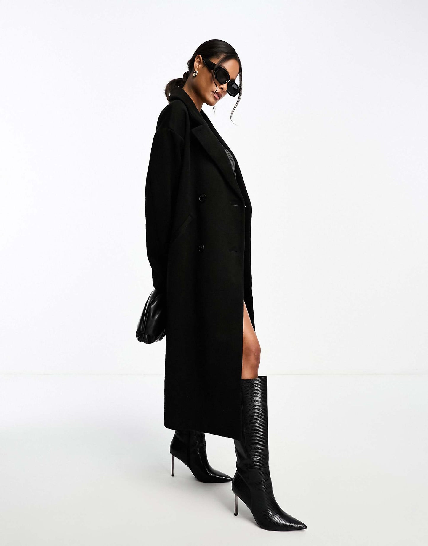 Oversize Double Breasted Coat