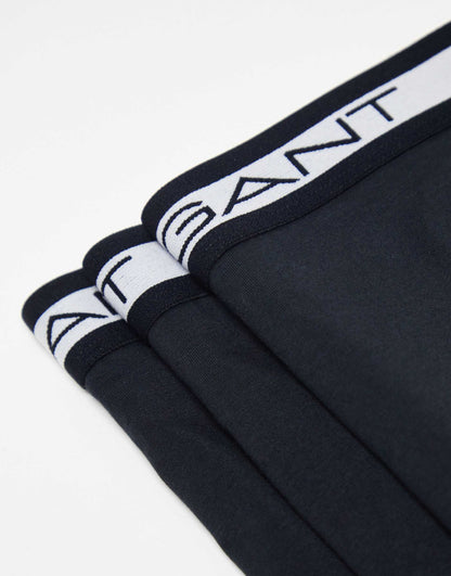 3 Pack Trunks With Logo Waistband