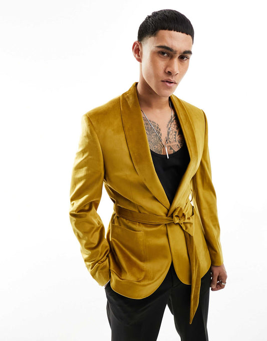 Super Skinny Smoking Jacket