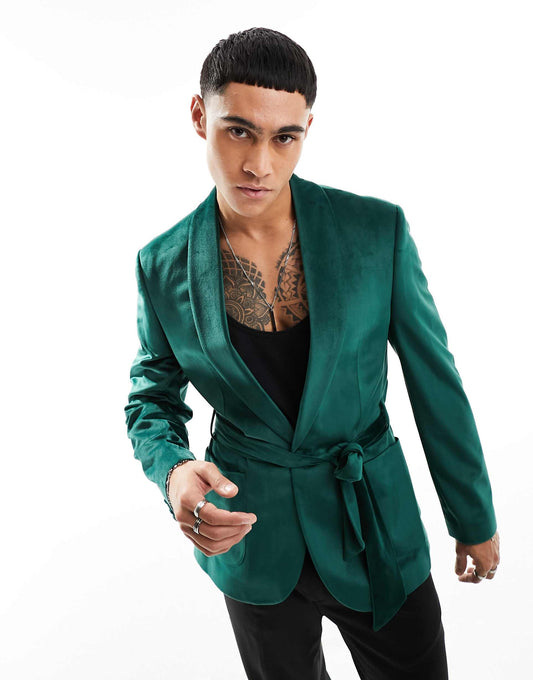 Super Skinny Smoking Jacket