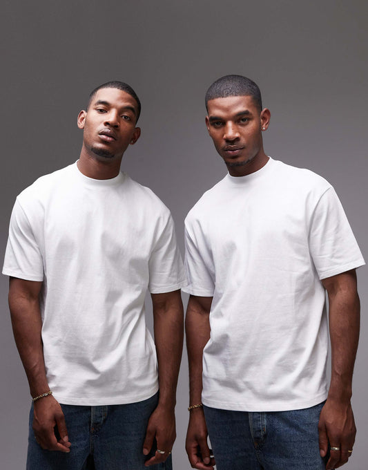 2 Pack Oversized Fit T-Shirt