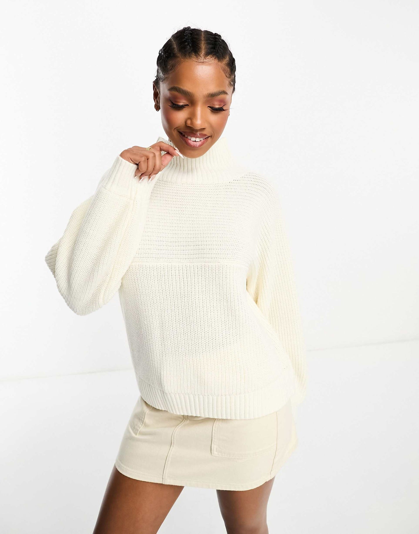 High Neck Jumper
