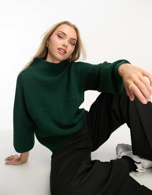 High Neck Jumper