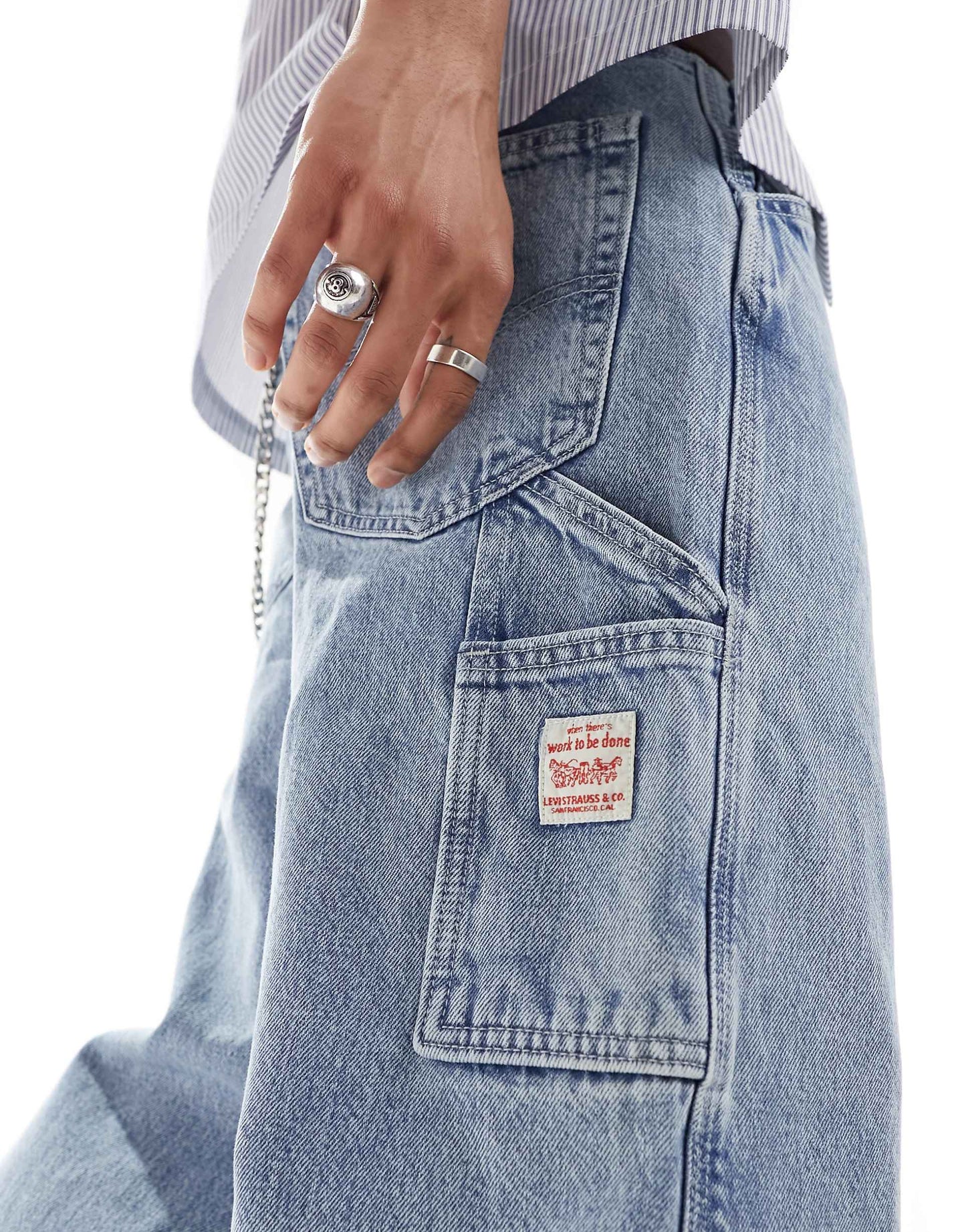 Workwear 568 Stay Loose Carpenter Jeans