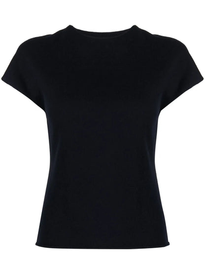 Short-Sleeve Wool-Blend T-Shirt
