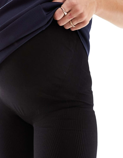 Maternity Icon Seamless Rib Gym Legging