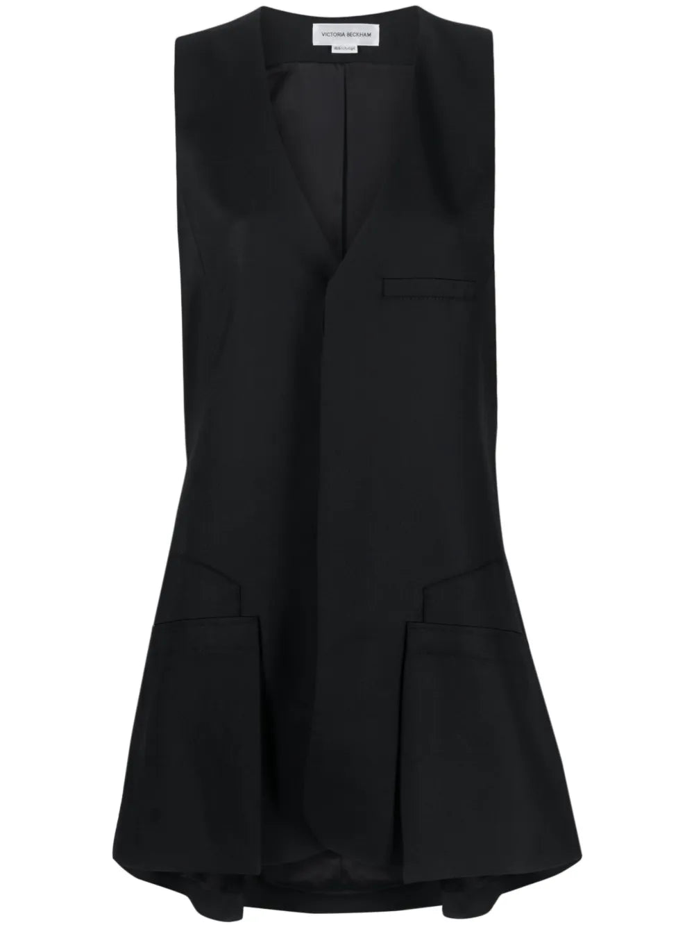 Waistcoat-Style Minidress