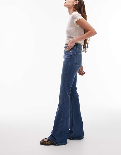 Jamie Flare High Rise Jean