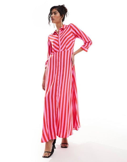 Maxi Shirt Dress