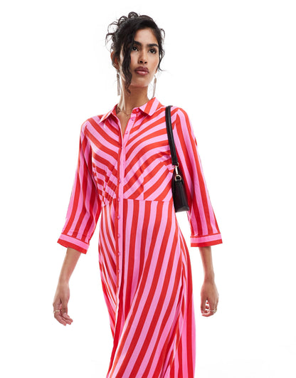 Maxi Shirt Dress