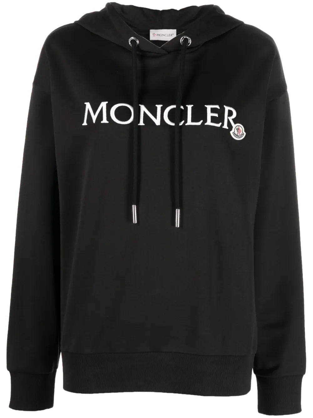 Embroidered-Logo Cotton Hoodie