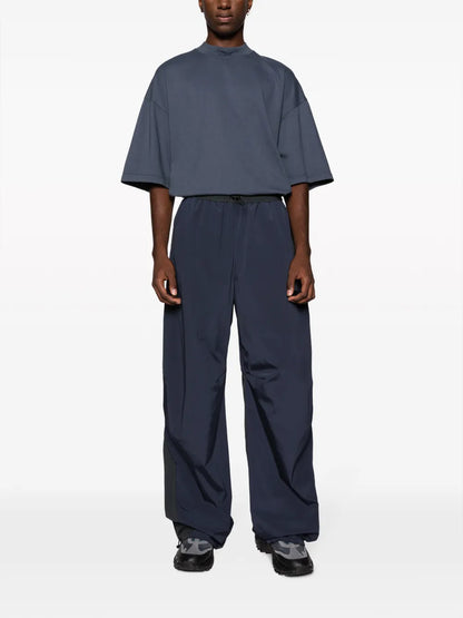 Straight-Leg Drawstring Track Pants