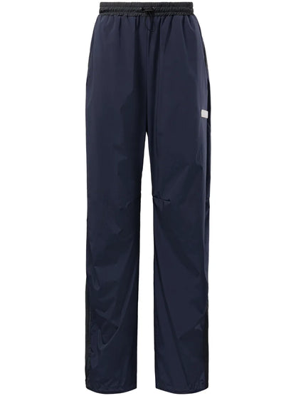 Straight-Leg Drawstring Track Pants