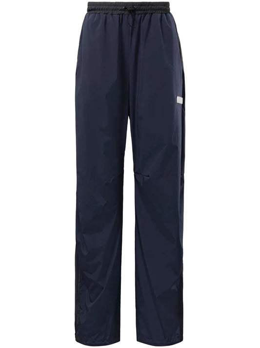 Straight-Leg Drawstring Track Pants