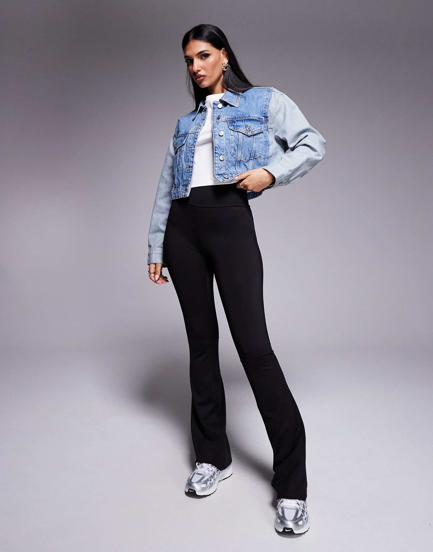 Jersey Sculpt Flare Legging