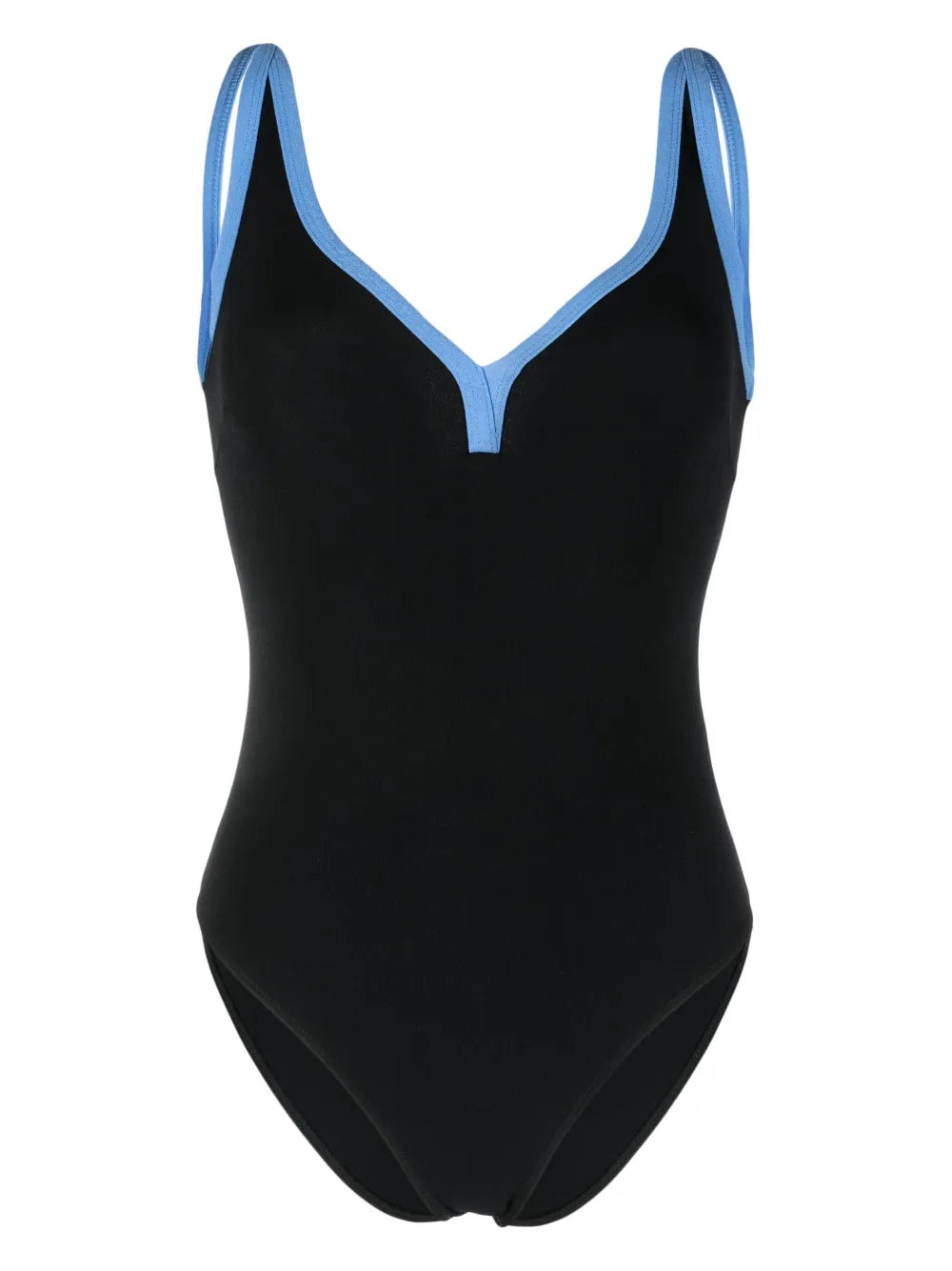 Maria Contrast-Trim Swimsuit