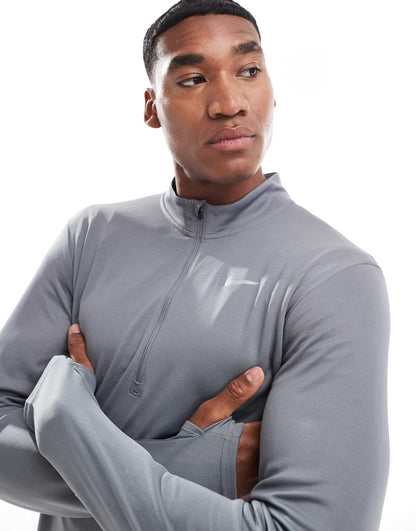 Running Pacer Dri-Fit Half Zip Longsleeve Top