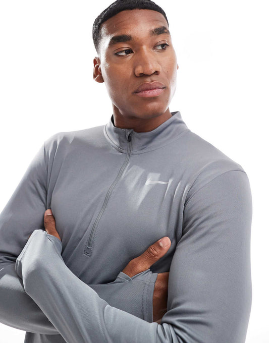 Running Pacer Dri-Fit Half Zip Longsleeve Top