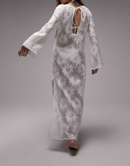 Maxi Lace Beach Dress