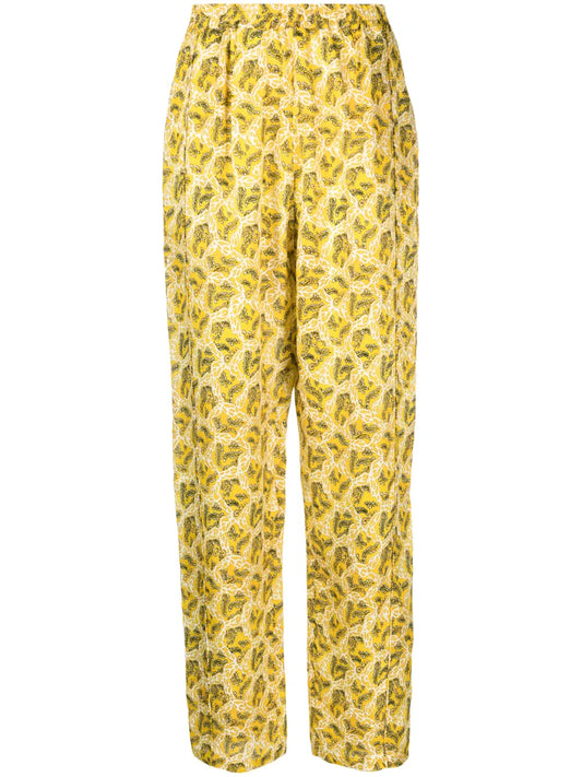 Piera Graphic-Print Trousers
