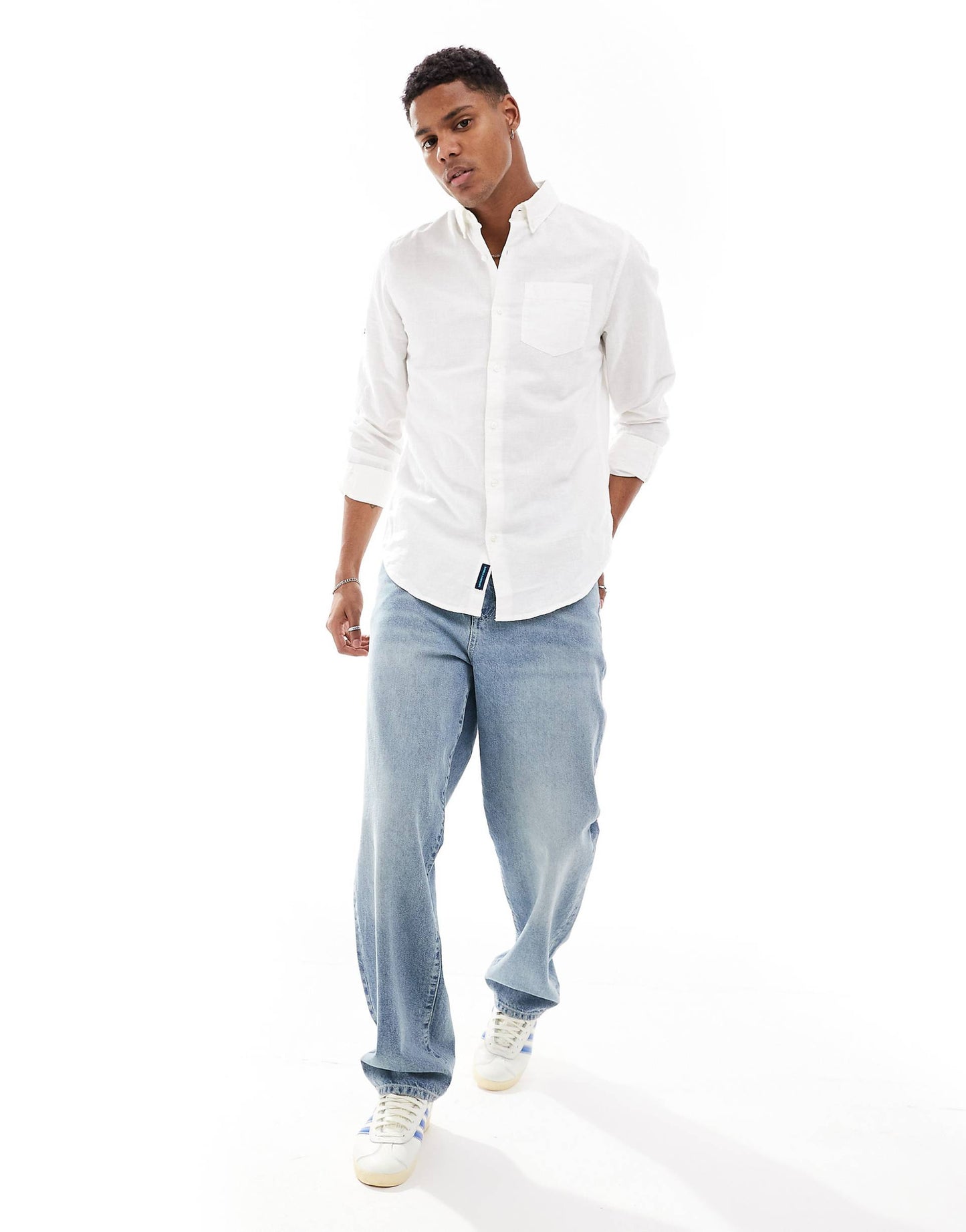 Studio Linen Long Sleeve Shirt