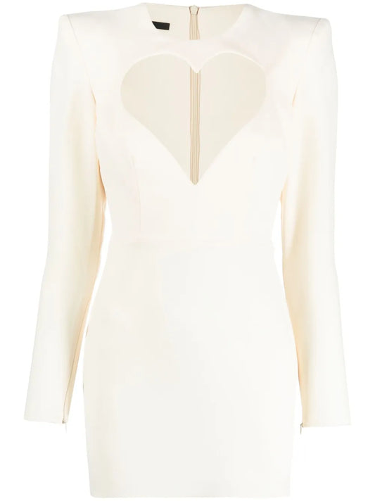 Heart Cut-Out Minidress