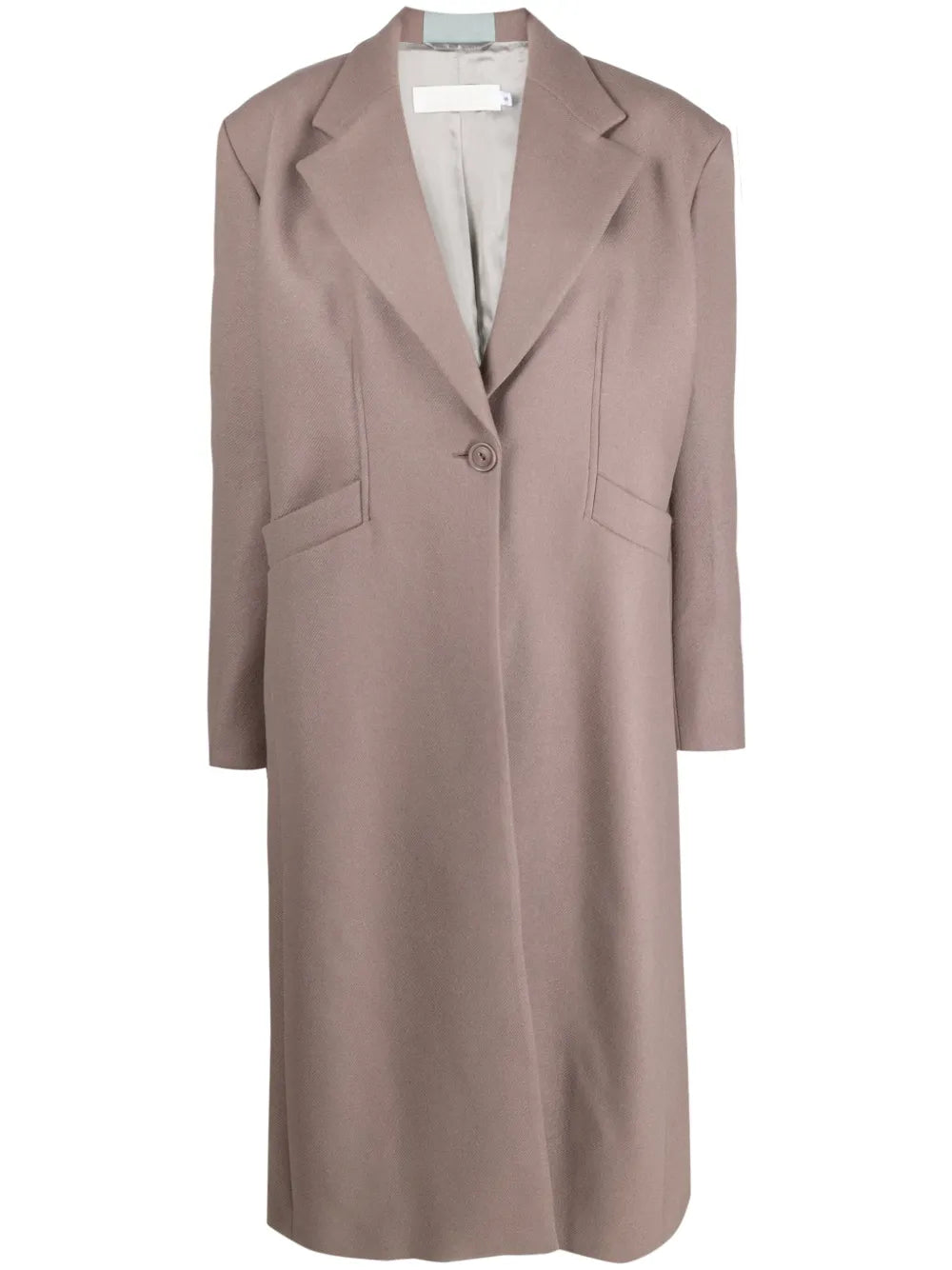 Barbara Stripe-Detail Single-Breasted Coat