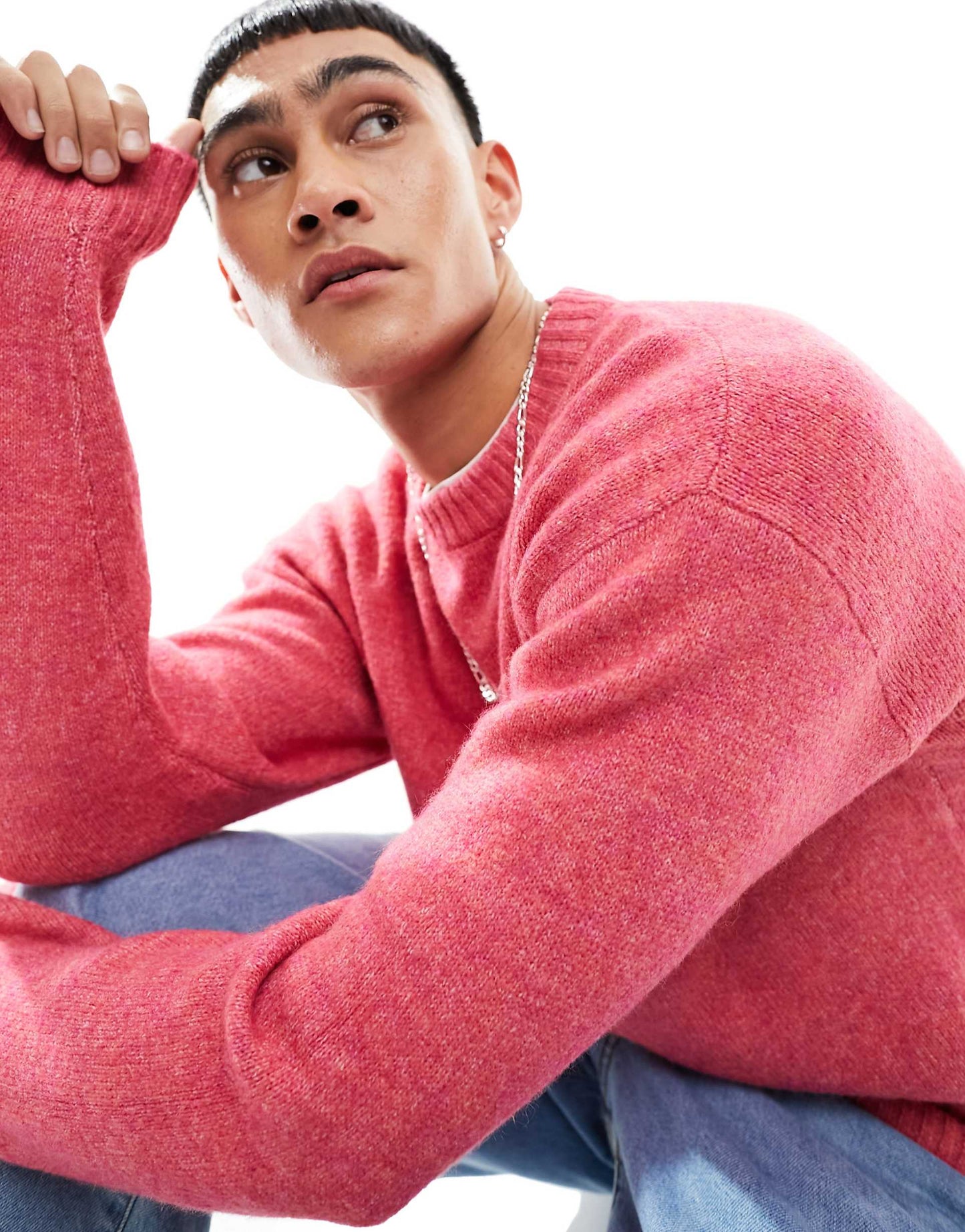 Fluffy Knitted Jumper