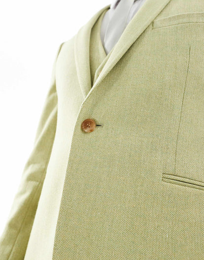 Wedding Skinny Wool Mix Suit Jacket