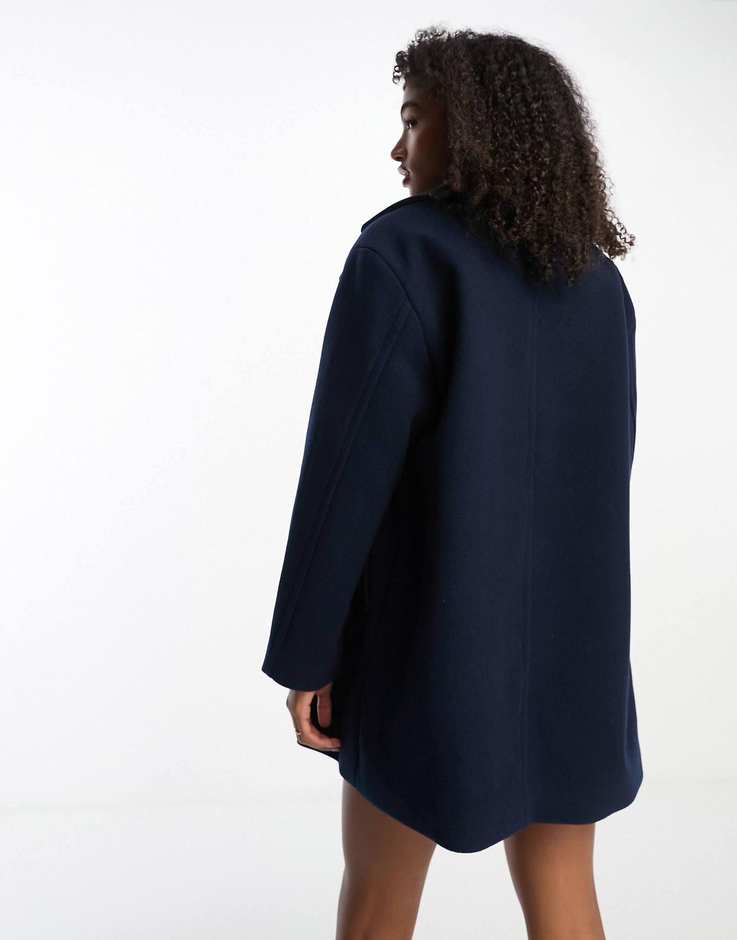 Double Breasted Longline Jacket