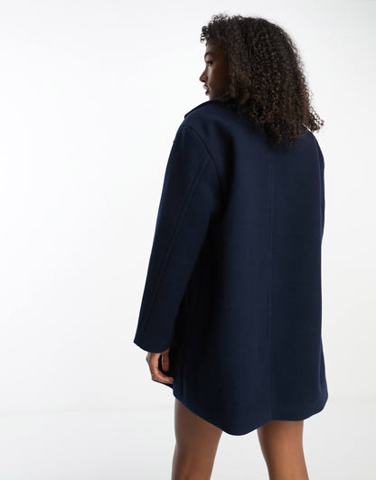 Double Breasted Longline Jacket
