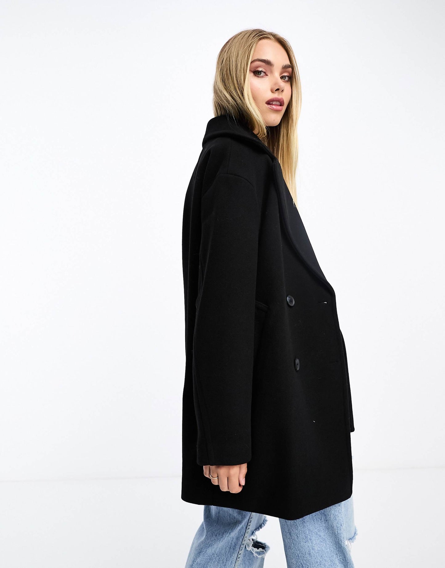 Double Breasted Longline Jacket