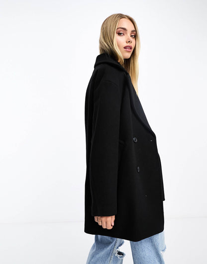 Double Breasted Longline Jacket