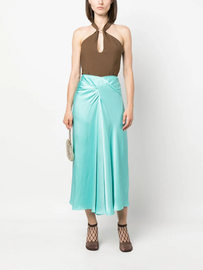 Wrap Asymmetric Skirt