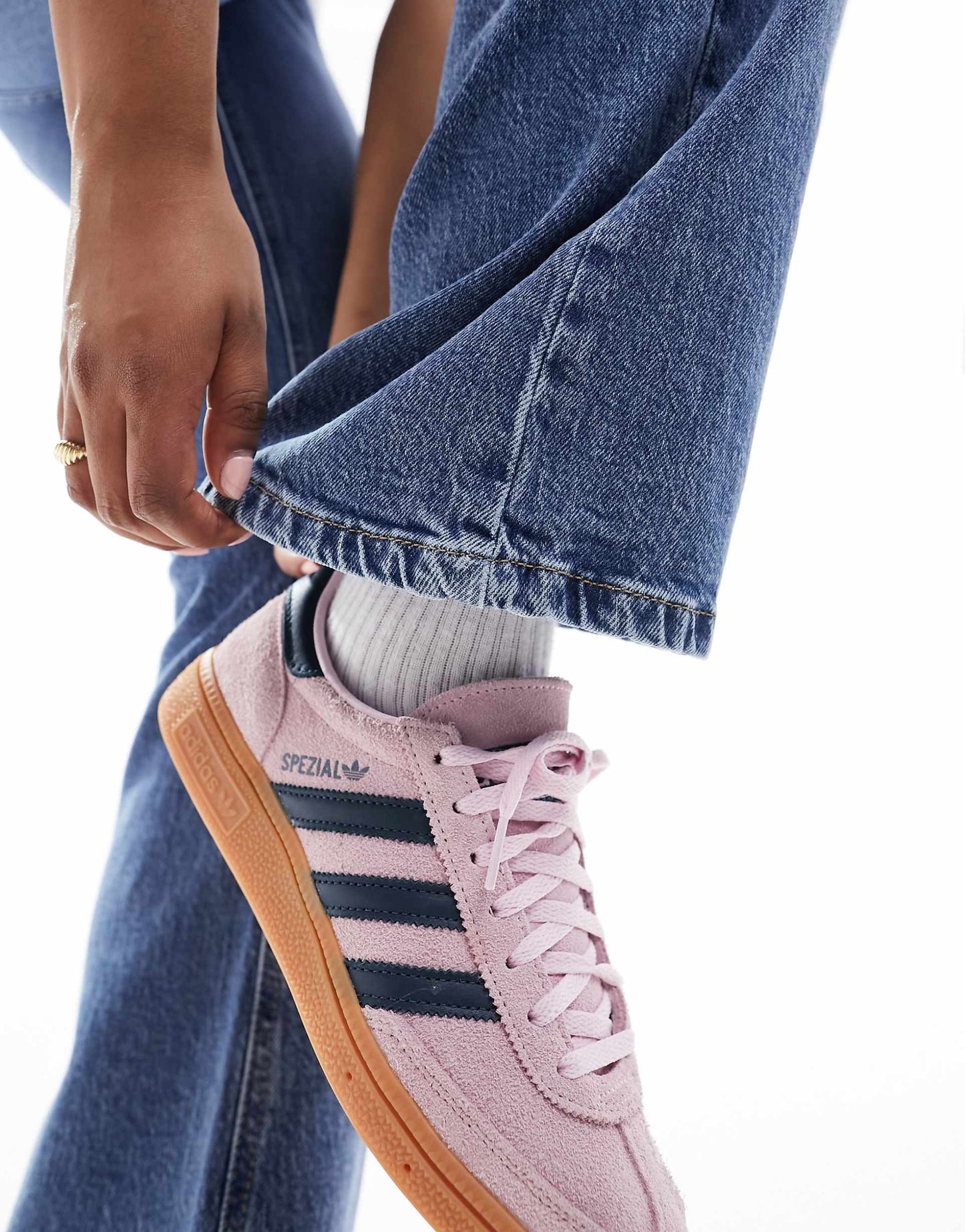 Mid Rise Flare Jeans