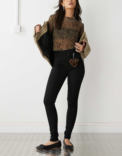 Oki High Waist Skinny Jeans