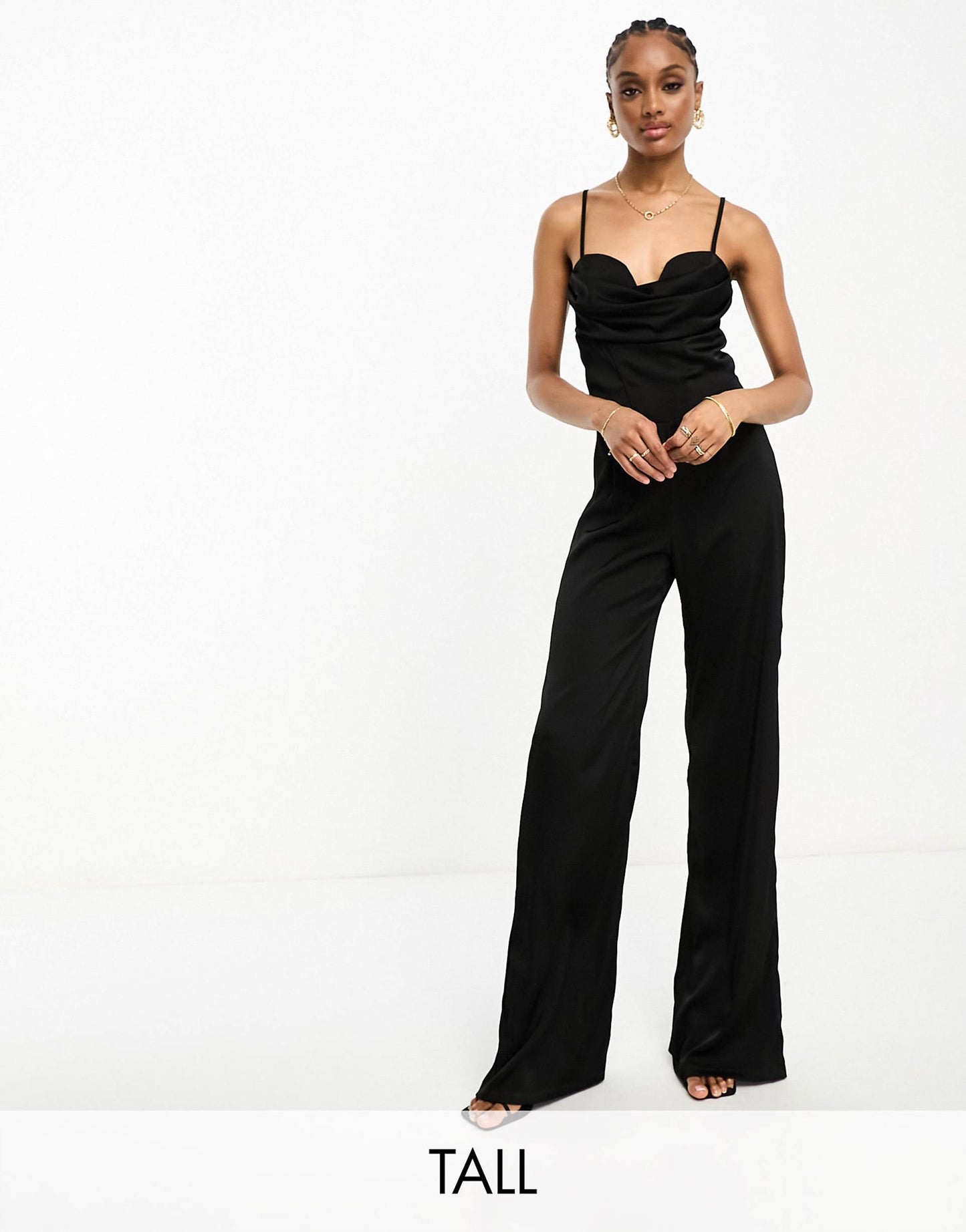 Satin Corset Jumpsuit