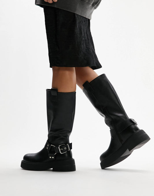 Rambo Chunky Biker Boot