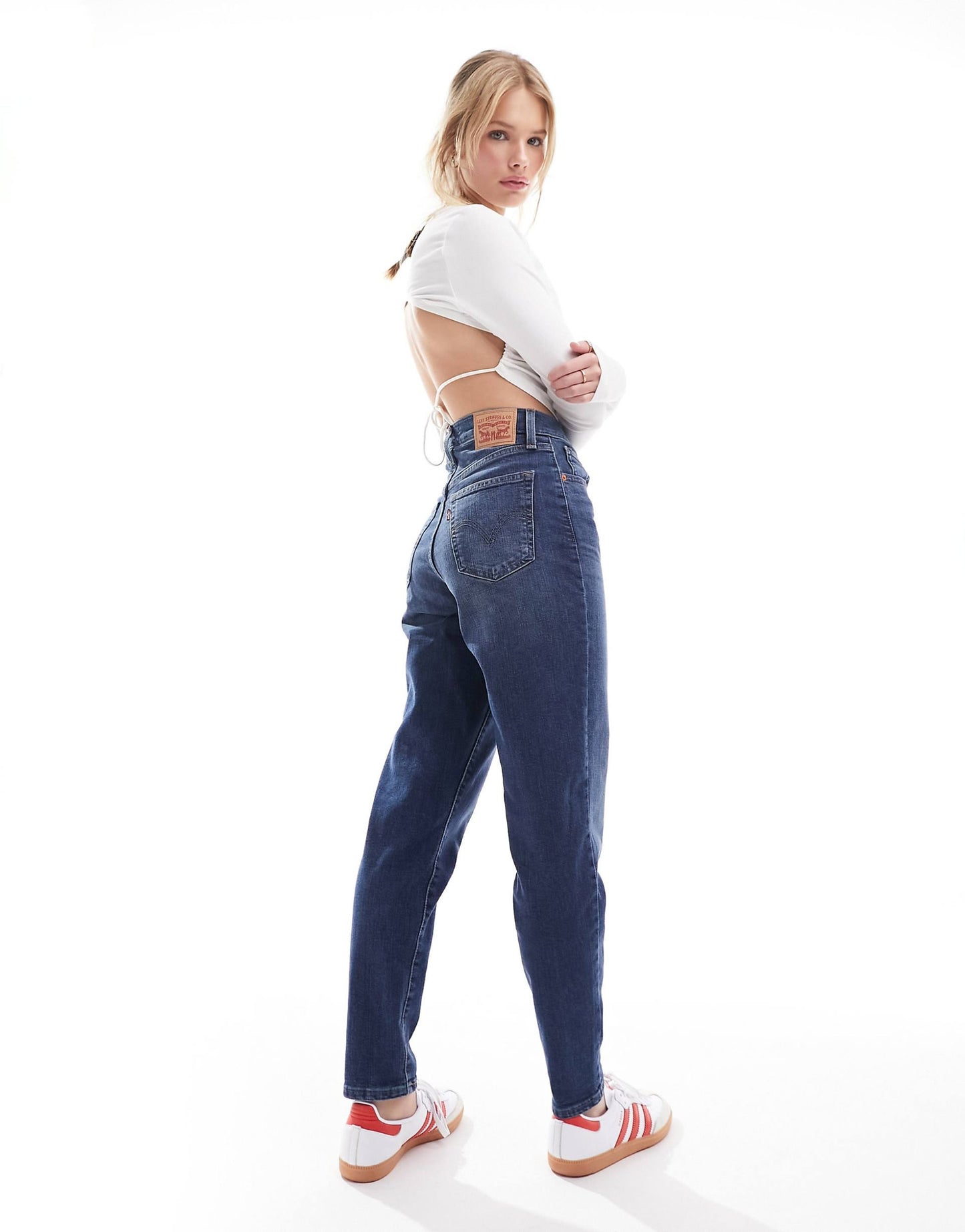 High Waisted Mom Jeans