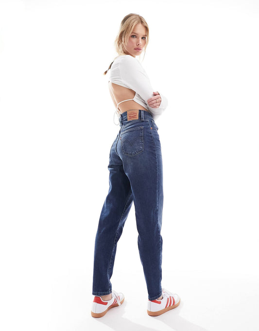 High Waisted Mom Jeans