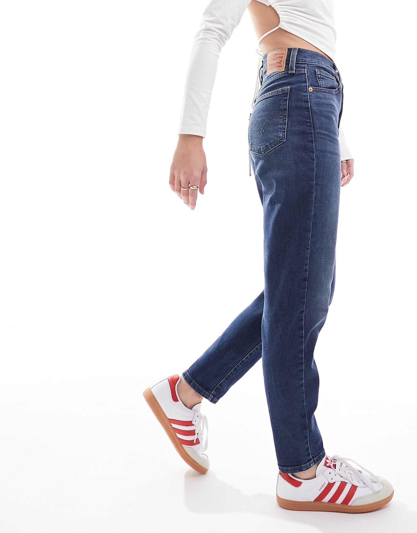 High Waisted Mom Jeans