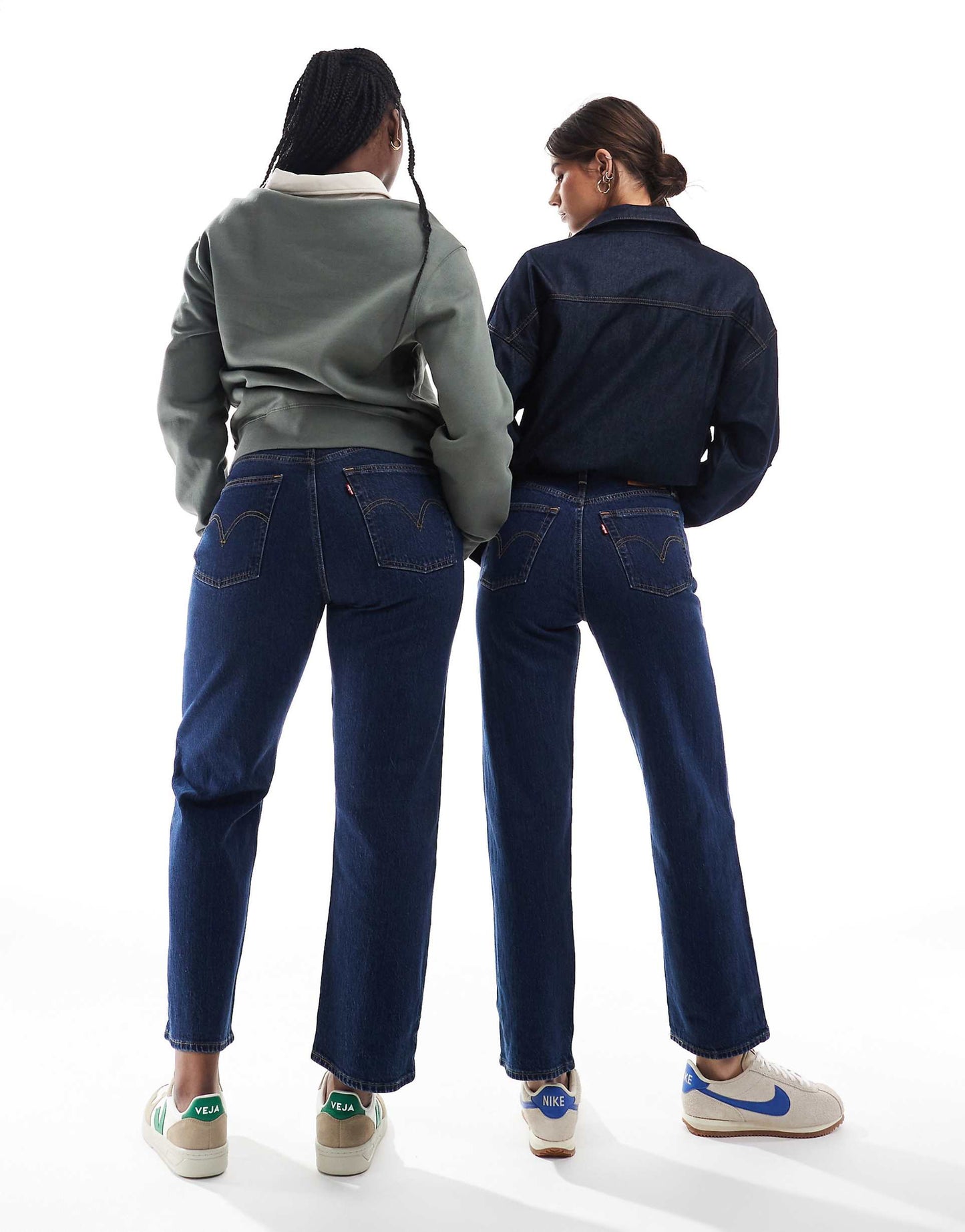 Ribcage Straight Fit Ankle Jeans