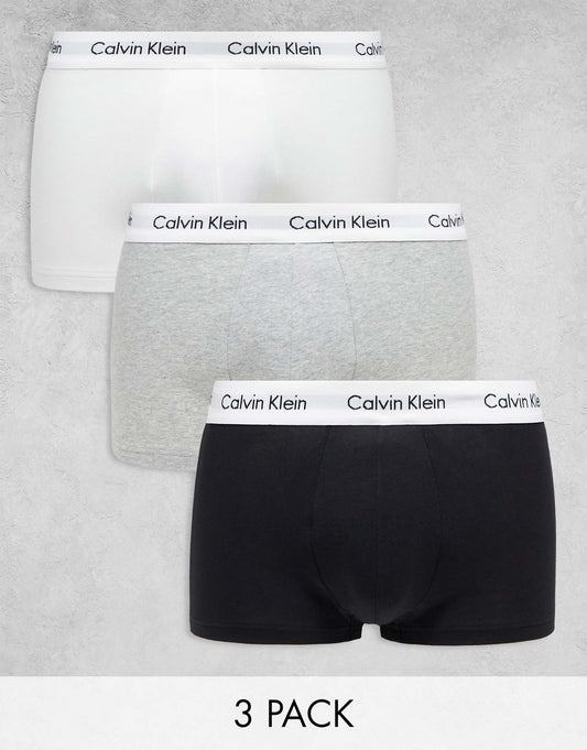 Low Rise Trunks 3 Pack