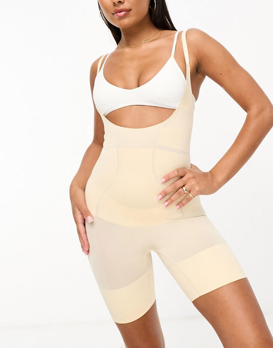 Absolute Sculpt High Control Open Bust Shaping Bodysuit With Short