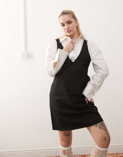 Pinafore Mini Dress