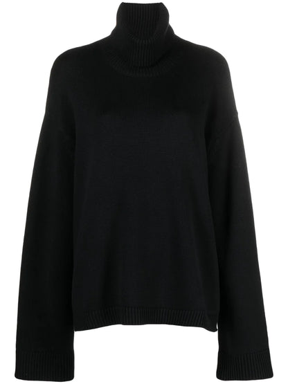 Rhea Trapeze Roll-Neck Jumper